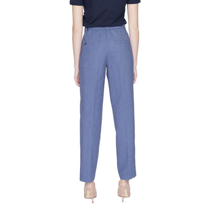 Street One Blue Polyester Jeans & Pant