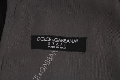 Dolce & Gabbana Black 직원면 레이온 조끼