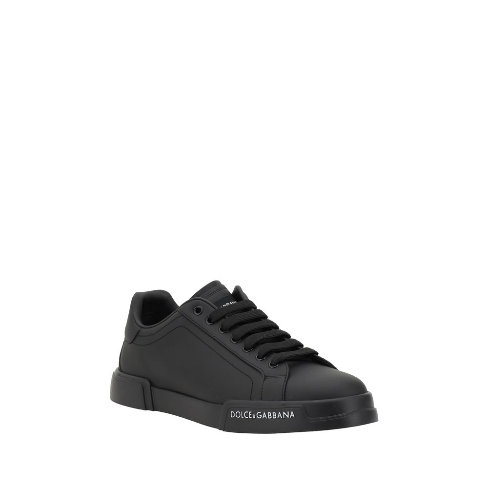 Dolce & Gabbana Leather Sneakers