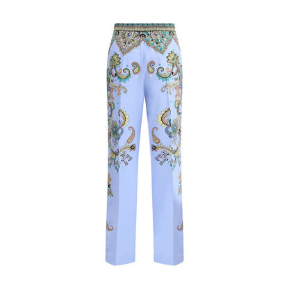 Etro Floral Print Pants