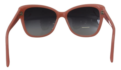 Dolce &amp; Gabbana DG4124 Sonnenbrille mit rosa Acetatrahmen und Sternenverzierung