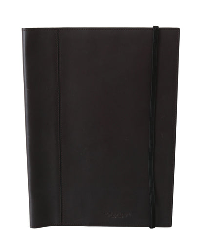 A.G. Spalding & Bros Black Leather Bifold Travel Holder 로고 지갑